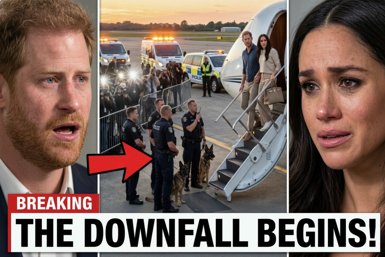 Harry & Meghan PANIC As Substance Scandal Destroys Their UK Return