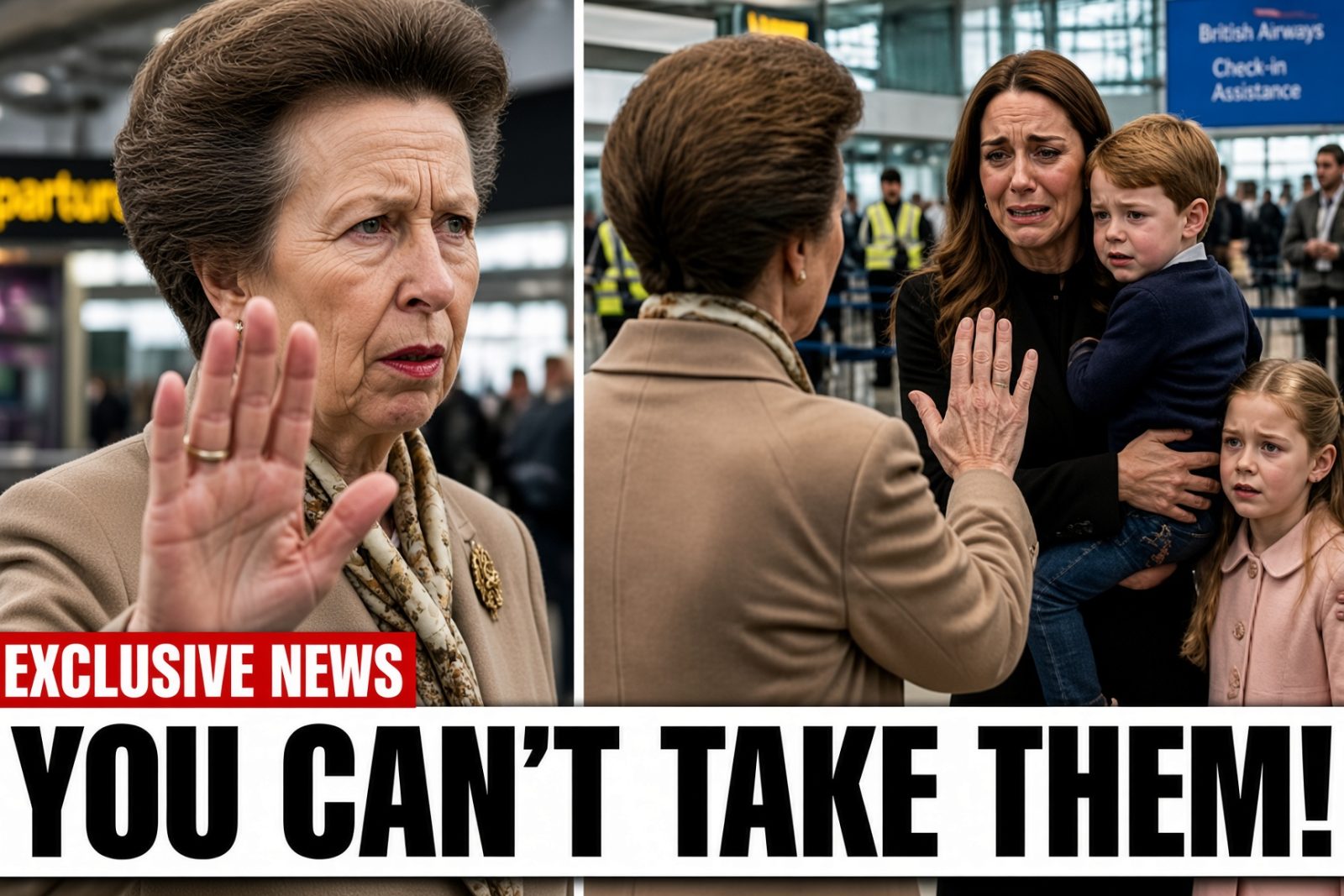 Meghan IN TEARS As Princess Anne BLOCKS Her From Taking Archie & Lilibet Out Of UK // Princess Anne had stepped in to prevent Meghan Markle from taking Prince Archie and Princess Lilibet out of the United Kingdom.
