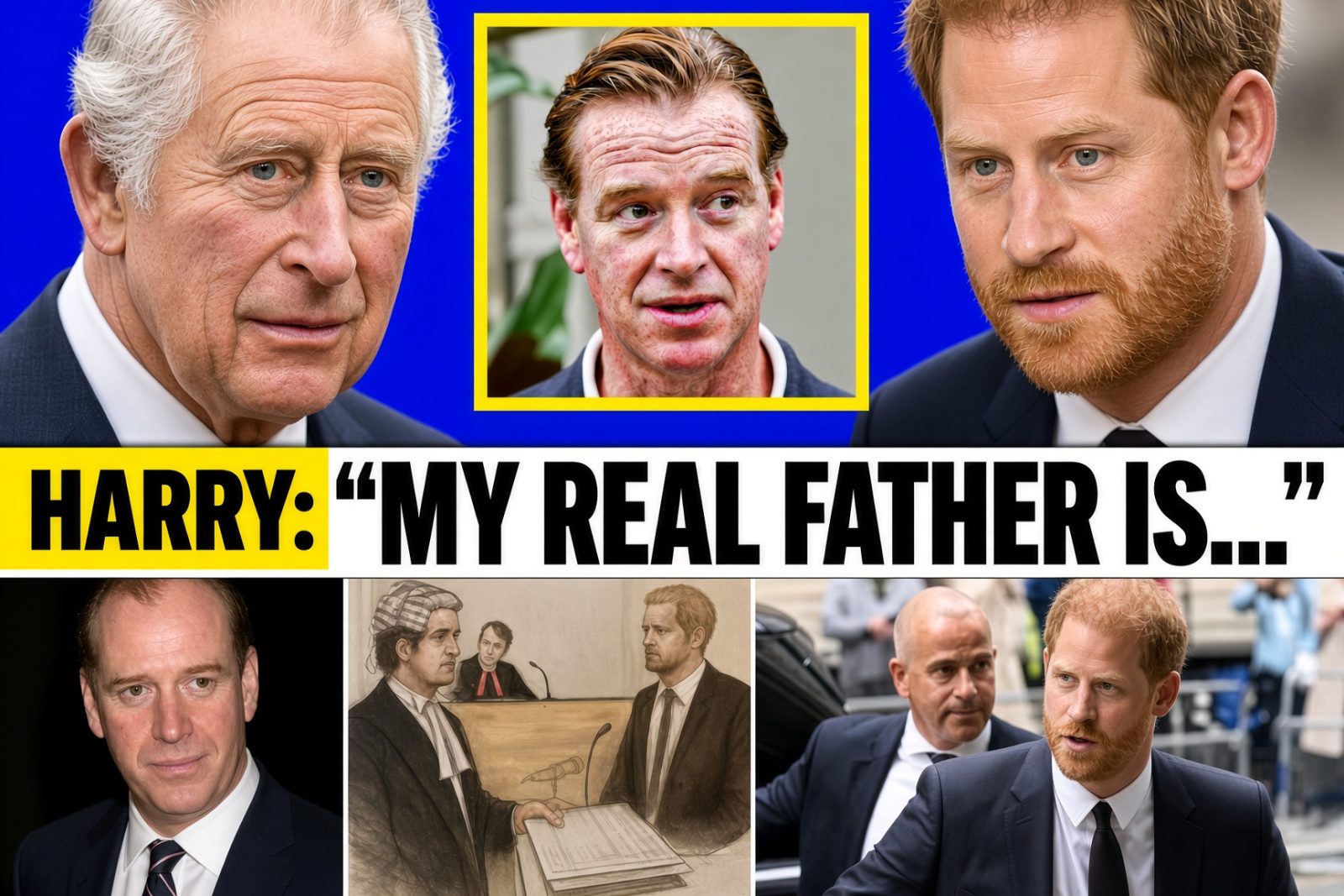 Prince Harry CUTS OFF The Royal Family After His REAL Father REVEALED! | xenonews