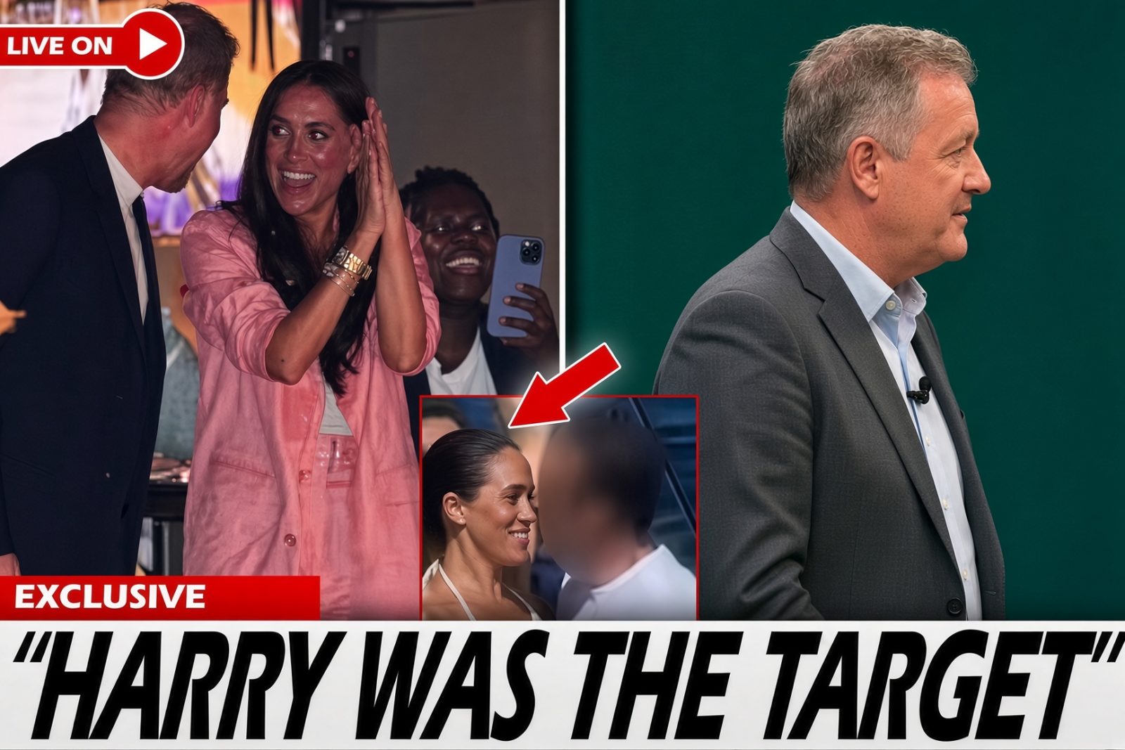Piers Morgan did not produce a Palace file on Meghan Markle’s “yacht girl” years. He did something more familiar