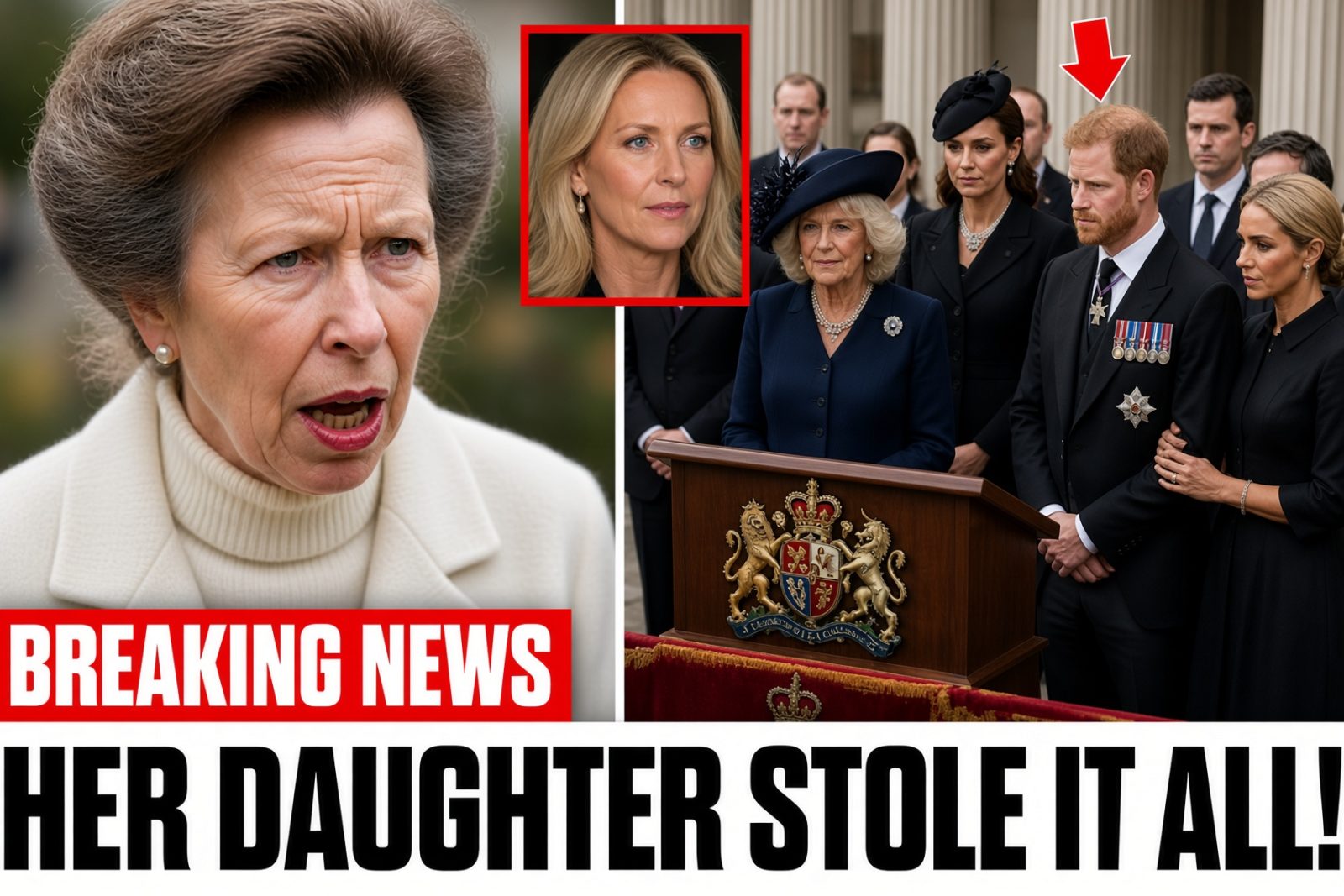 🚨 “HER DAUGHTER STOLE IT ALL!” — Shocking Royal Claim Sparks Fresh Controversy 👑😱  Princess Anne has demanded Camilla’s daughter, Laura Lopes, return a supposedly secret sapphire collection once belonging to the late Queen Elizabeth II.
