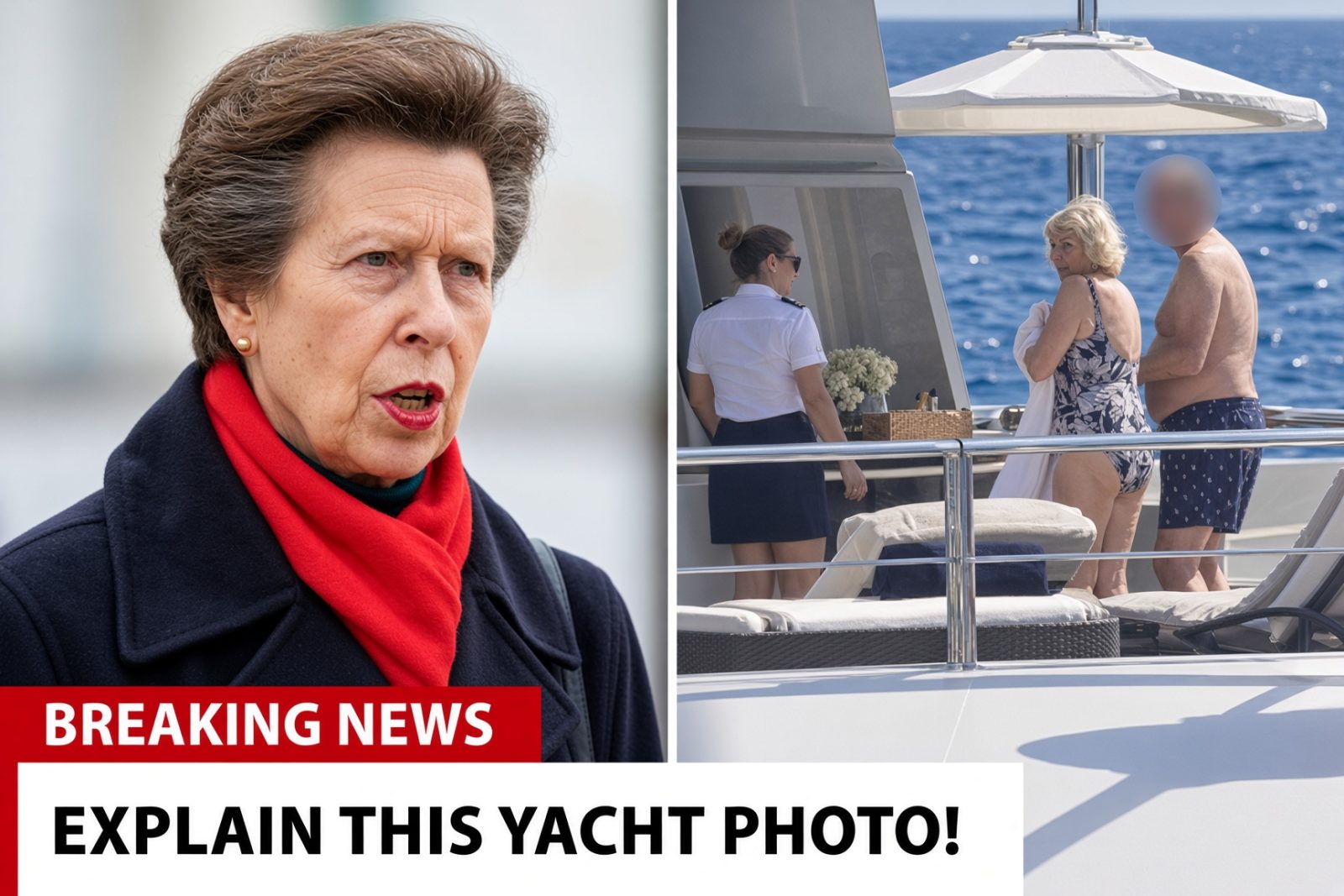 Royal Family FACES CHAOS After Anne UNCOVERS Camilla’s SCANDALOUS Yacht Photo Revelation! // Anne has discovered such a photograph or confronted Camilla over it.