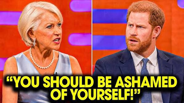 The Night Helen Mirren Destroyed Prince Harry on Graham Norton Never Happened. That Is Why It Will Not Die.