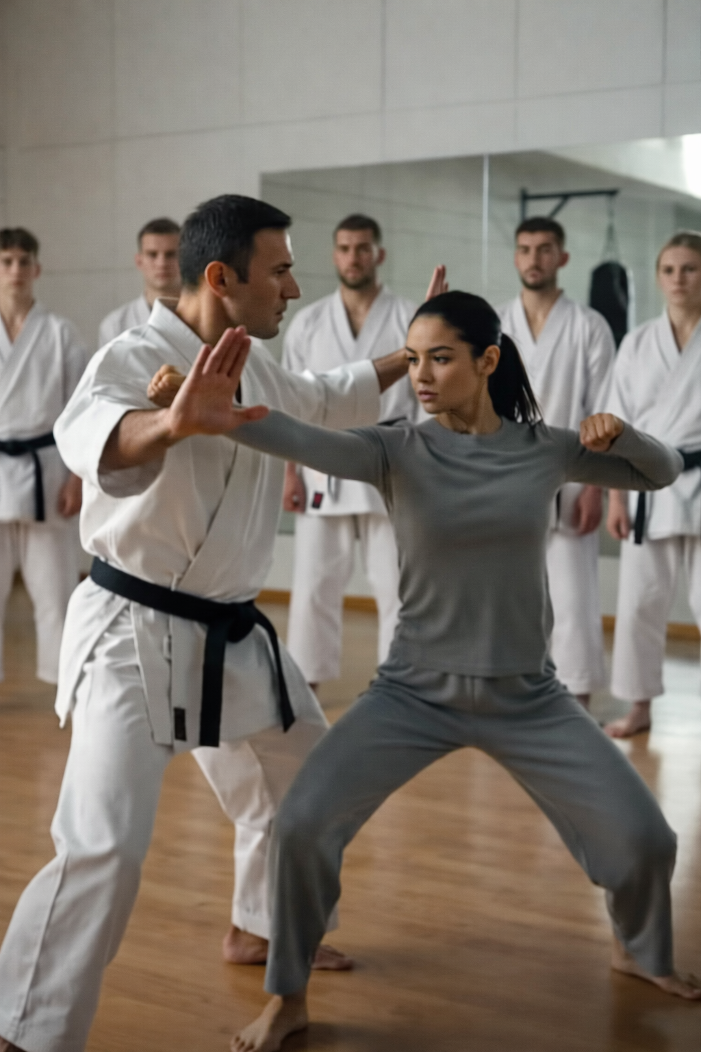 The Black Belt Tested the Woman in Front of Everyone… and Immediately Regretted It
