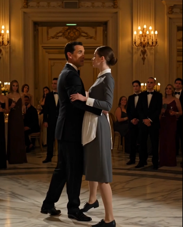 The Ballroom Mocked the Serving Girl Until the Music Started