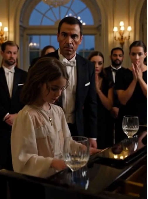 The Little Girl Played the Grand Piano at the Gala Then One Necklace Changed Everything