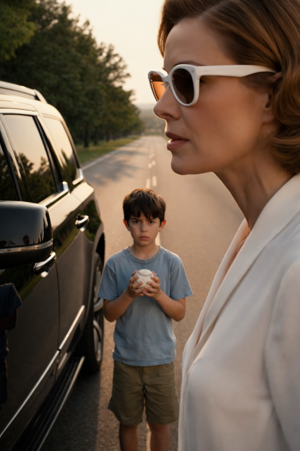 The Rich Woman Stepped Out Ready to Blame a Child Then One Word on a Baseball Changed Her Face