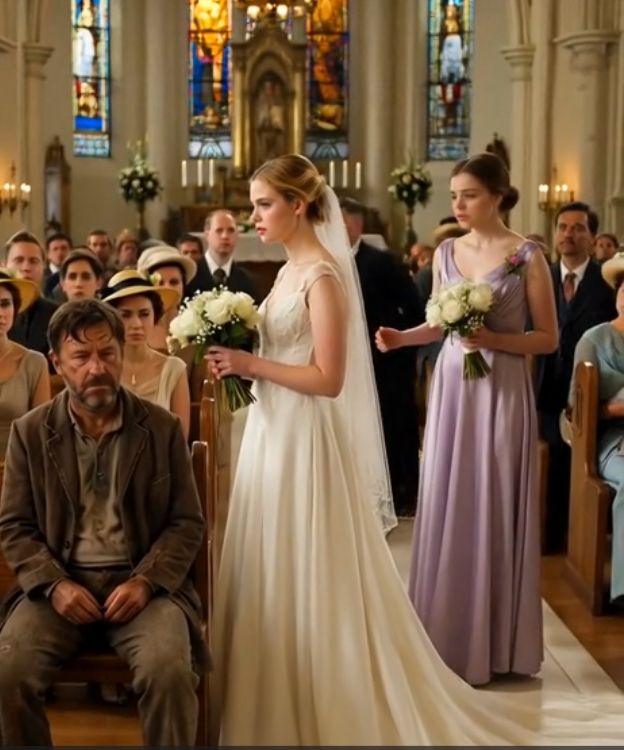 Part 1-2 A Broken Man Sat at the Front of Her Wedding… and the Bride Couldn’t Look Away