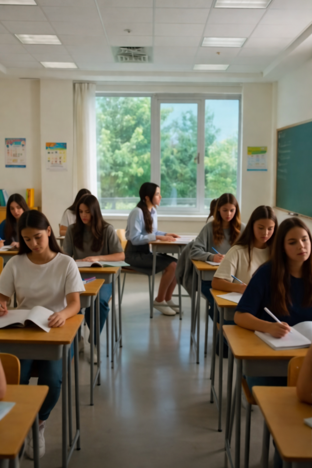 The Quiet Girl in the Back of Class Hides a Life-Changing Secret for Months