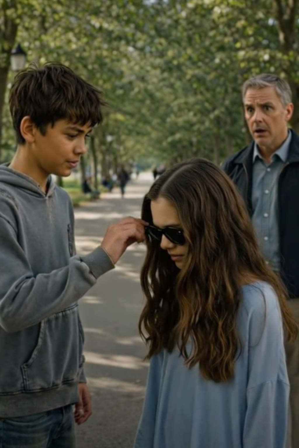 part 1-2-3 The Boy Touched the Girl’s Face Then Revealed What No One Else Had Noticed