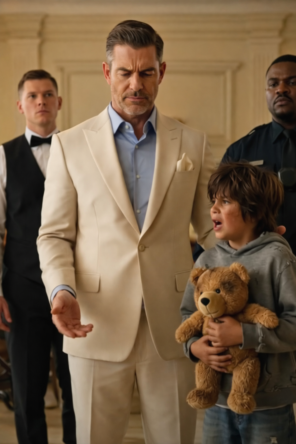 The Rich Man Was About to Take the First Bite… Then a Little Boy’s Scream Stopped Everything