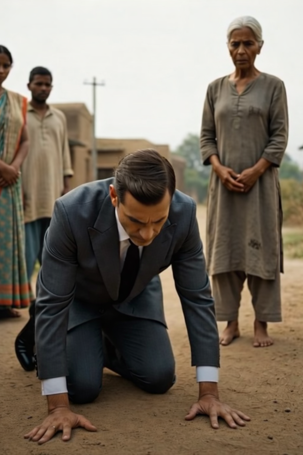 Part 1-2..4  A Wealthy Man Arrived with a Line of SUVs… But the Old Woman in Front of the Shack Changed Everything