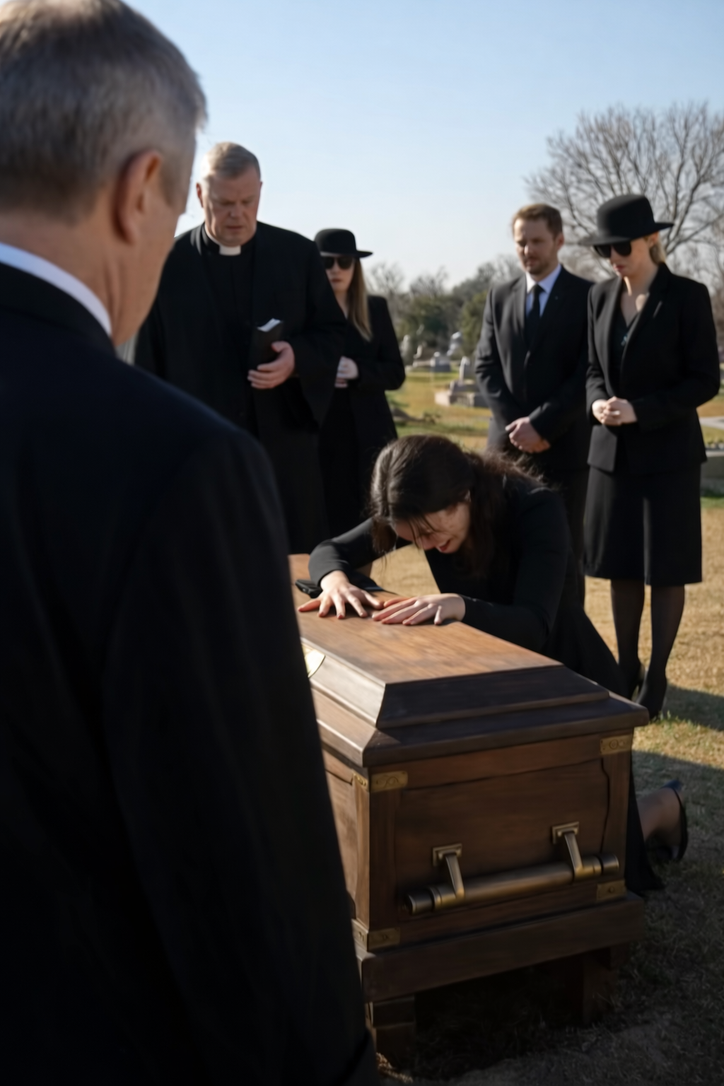 Part 1-2 ..Stop! Don’t Bury Her!” the Woman Screamed and the Entire Funeral Froze