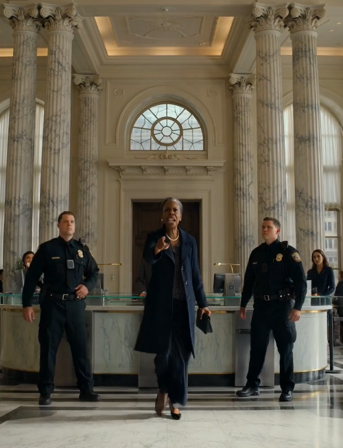 Security Moved Toward Her in the Bank Lobby  Until She Revealed What They Were Hiding