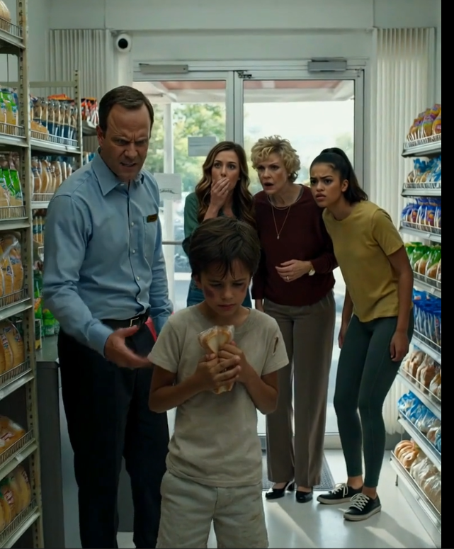 part 1-2 He Tried to Throw the Boy Out for Taking Bread Then the Whole Store Went Quiet