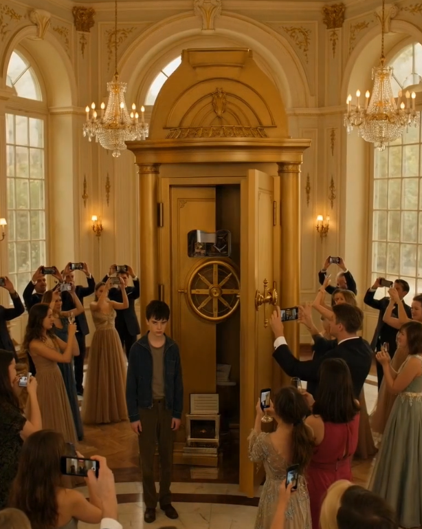 They Laughed When the Child Touched the Billionaire’s Vault  Until It Clicked Open