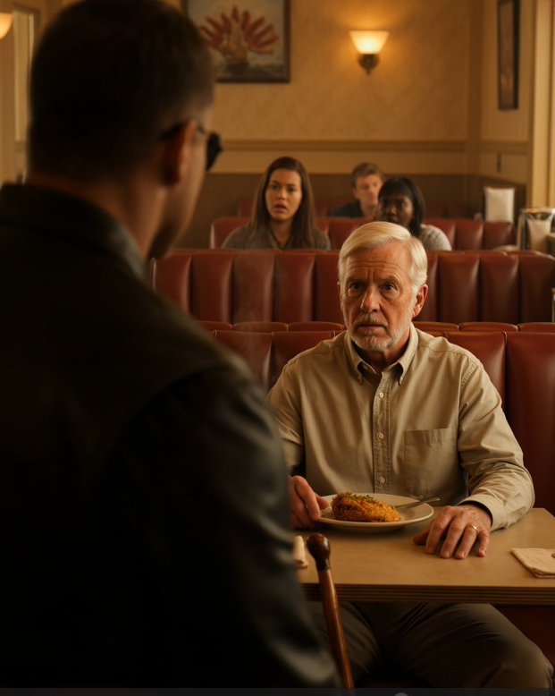 The Door Burst Open at Dinner  and Every Eye Turned to the Man in Black