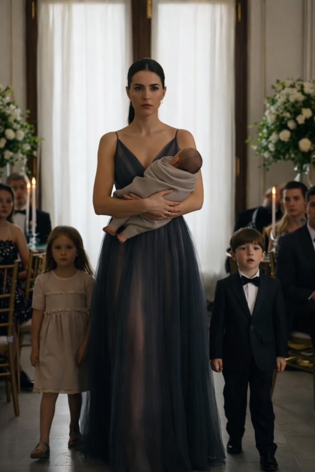 He Replaced Her for Not Giving Him a Child Then She Showed Up With Children No One Expected