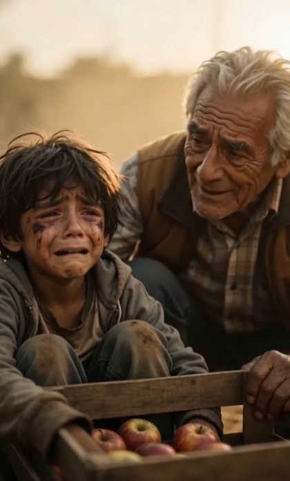 Volvió al mercado donde lo ayudaron de niño… y dejó al viejo vendedor llorando