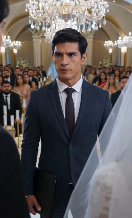 Parte 1-2 La novia millonaria humilló al hombre frente a todos… hasta que él abrió la carpeta y destruyó la boda