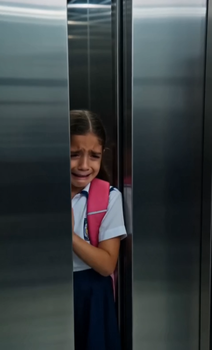 El repartidor bloqueó la puerta del ascensor… y todos pensaron que estaba molestando al millonario