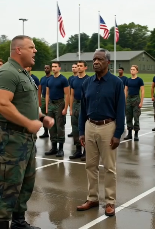 The Old Man Never Flinched While the Sergeant Screamed Then the Truth Came Out