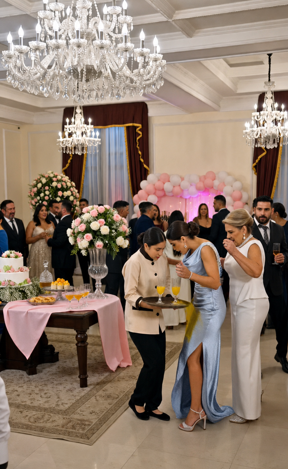La rica quiso humillarla en su cumpleaños… pero la verdad la dejó sin aliento