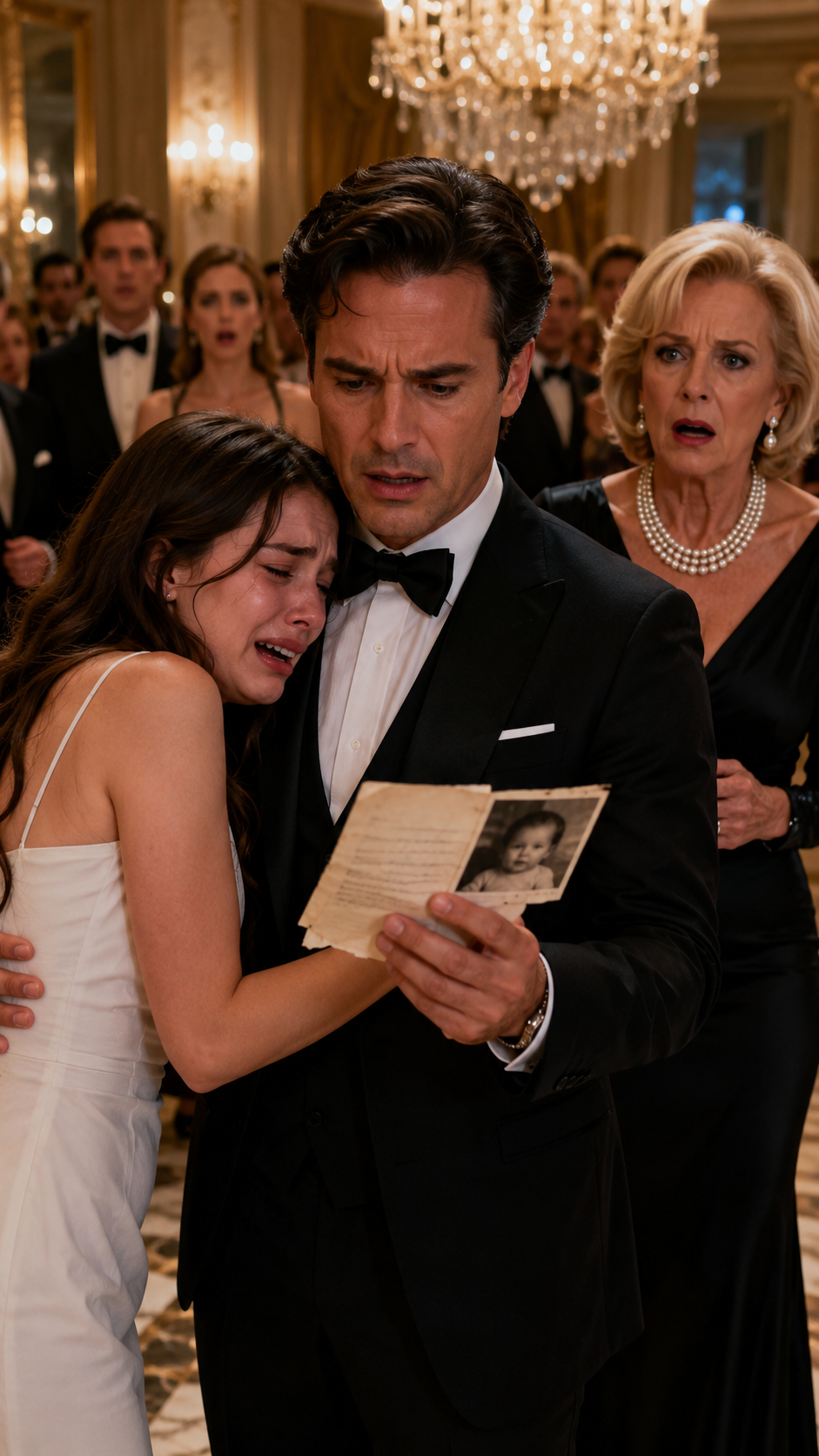 The Young Woman Clung to Him in Tears Then a Hidden Letter Changed Everything