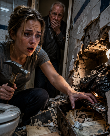My Father-in-Law Told Me to Break the Bathroom Wall… What I Found Inside Destroyed Our Family