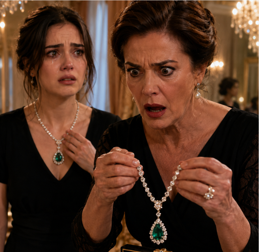Everyone Thought the Girl Stole the Necklace… Until the Jewelry Box Revealed the Truth