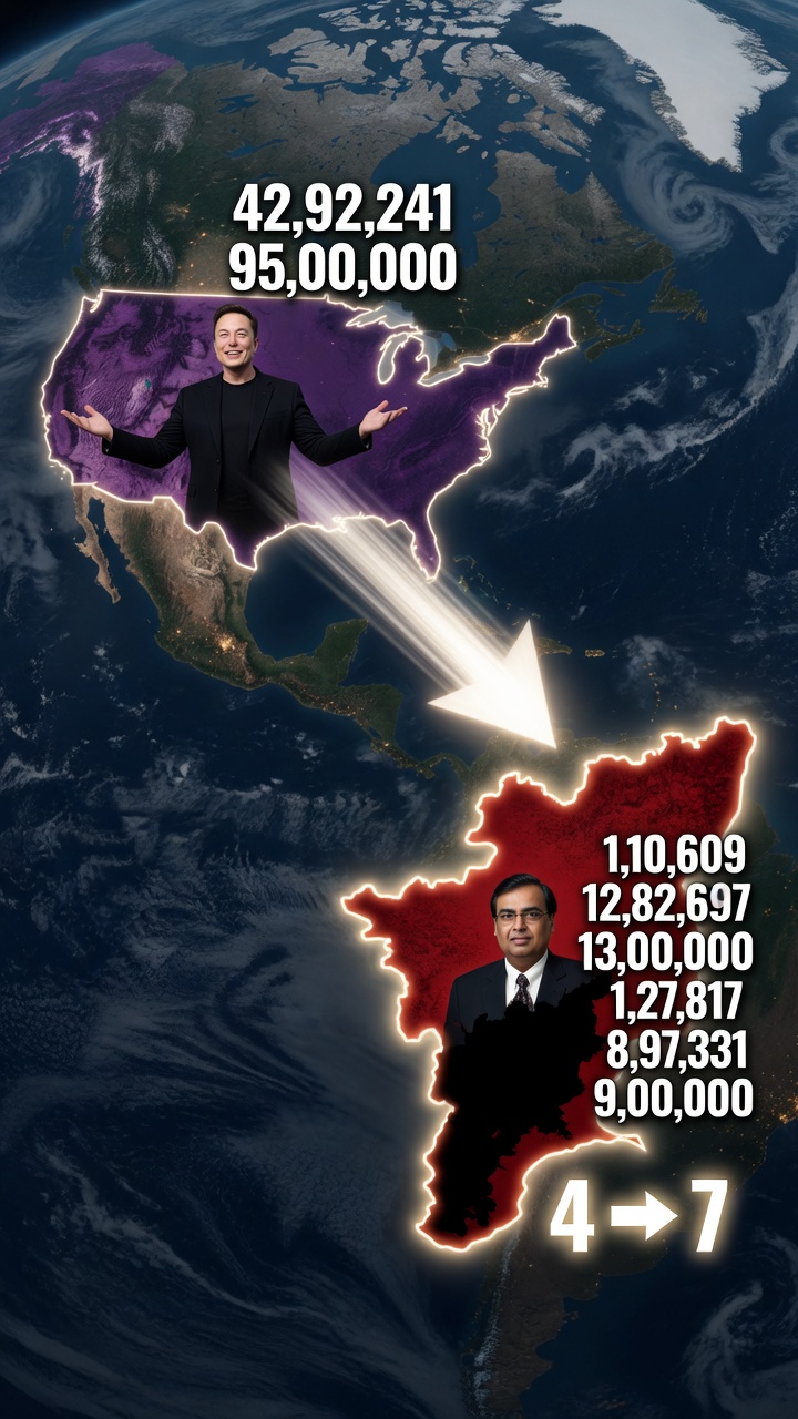 Can Elon Musk Clear Tamil Nadu’s Debt? The Map Reveals a Shocking Number