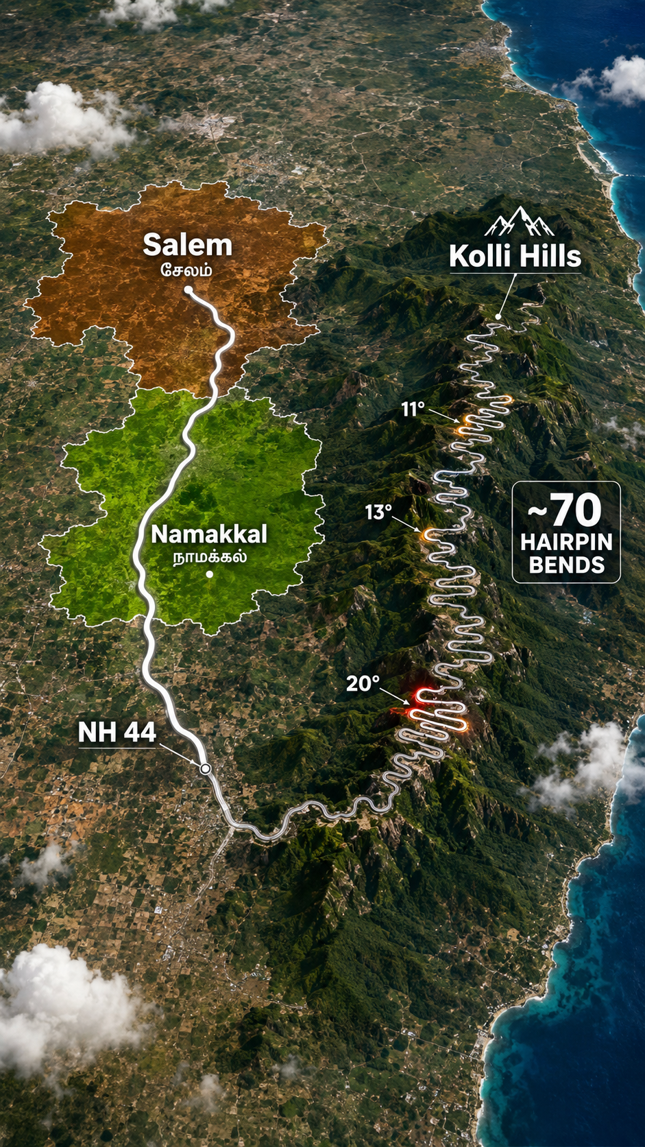 Full biography here : India’s Most Dangerous Road… The Map Reveals a Terrifying Mountain Route