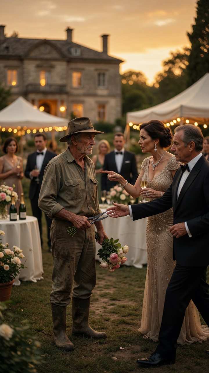 Everyone Mocked the Humble Gardener Until the Mansion Owner Revealed Who He Really Was