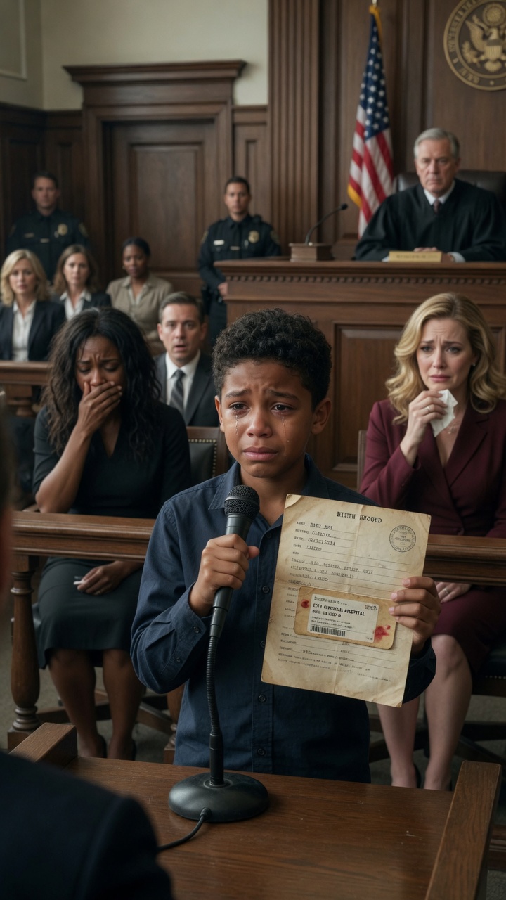 The Judge Asked the Boy to Choose a Mother Then His Answer Exposed a Hidden Family Secret