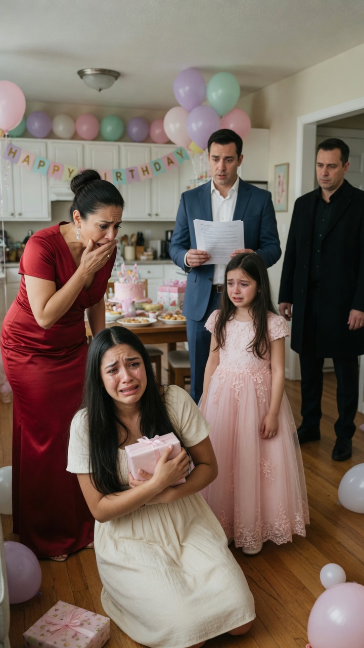 They Called Her a Stranger at Her Daughter’s Birthday… Then the Truth Left Everyone Silent