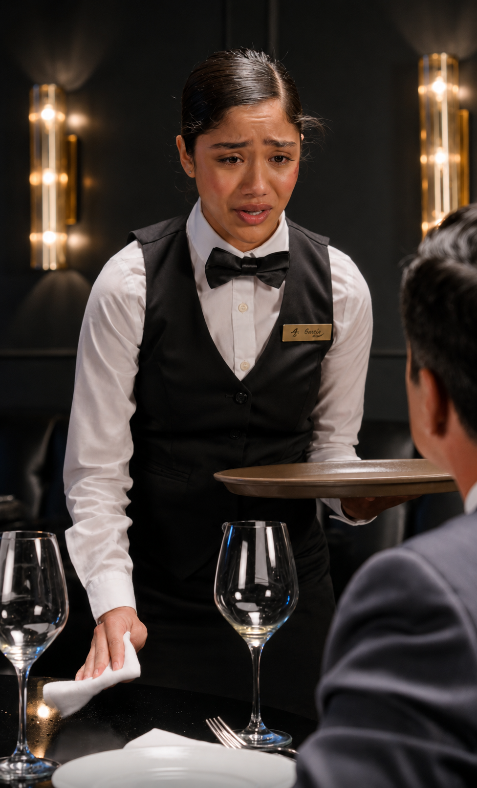 The Rich Customer Slapped the Waitress Until the Owner Revealed She Was His Wif