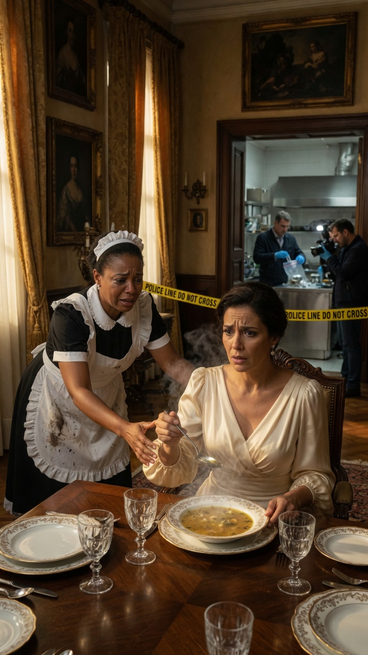 The Rich Woman Thought Her Maid Was Crazy Until the Soup Became Evidence