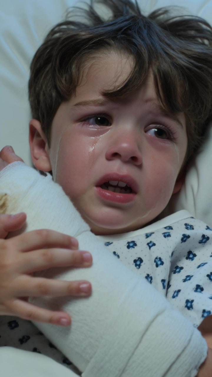 The Boy Begged Them Not to Remove His Cast… Then the Doctor Saw the Words “HELP ME”