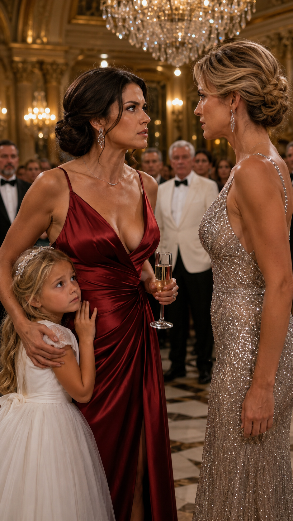 The Little Girl Called Her “Mom”... Then the Ballroom Went Silent