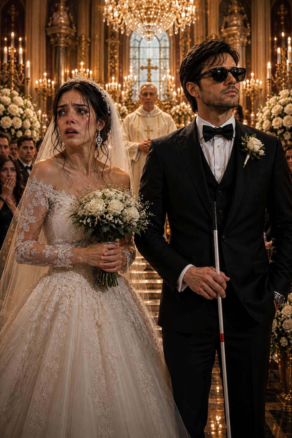 I Married a Blind Billionaire to Save My Brother… But His First Words on Our Wedding Night Changed Everything