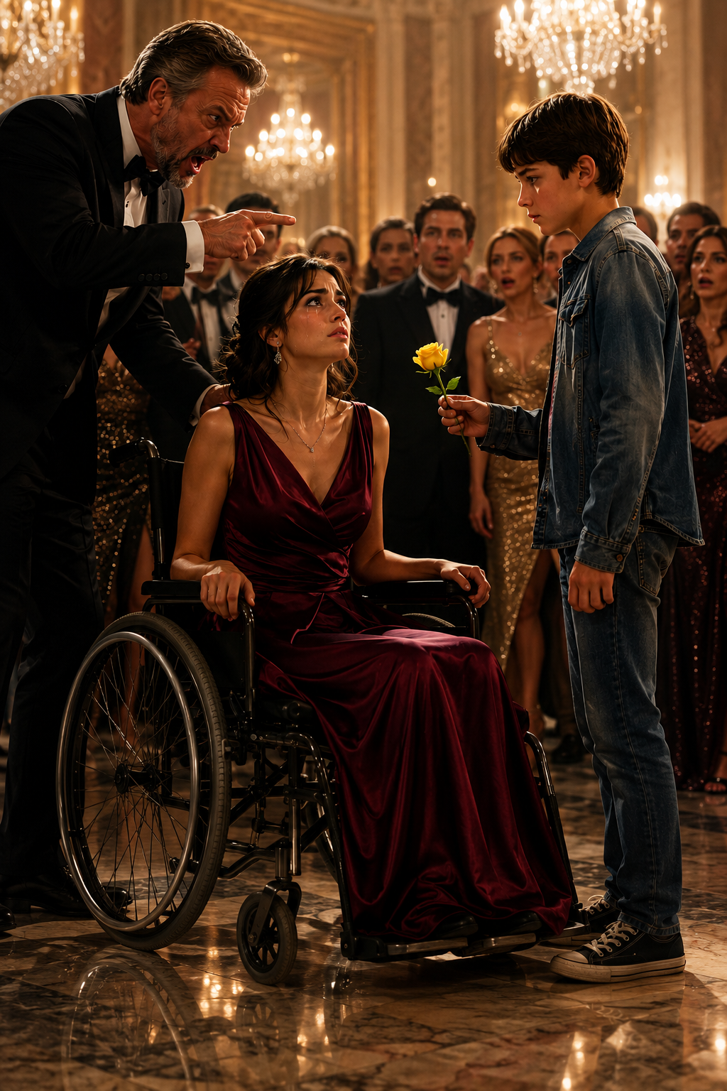 She Was Humiliated in Front of Everyone… Until One Flower Made Her Rise