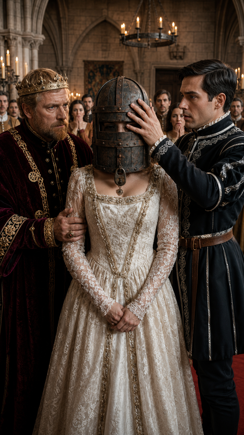 The King Locked Her Face Away Until Her Wedding Day… But the Prince Revealed the Secret That Silenced the Kingdom