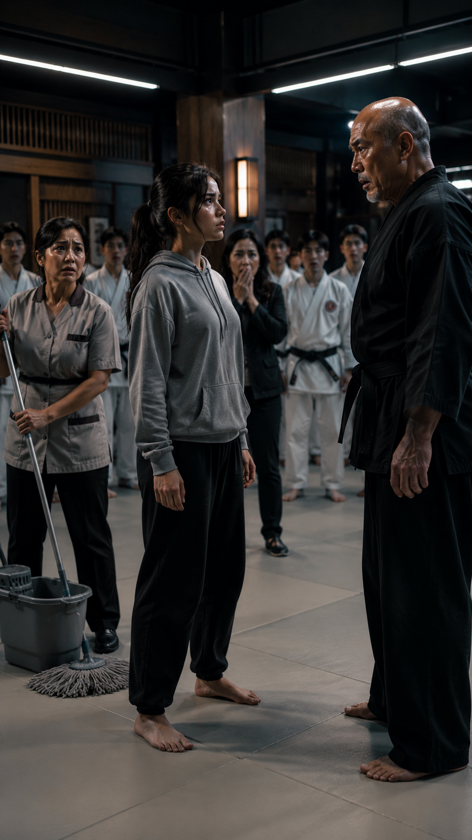 The Little Girl Stepped Onto the Forbidden Tatami… Then Her Words Silenced the Master