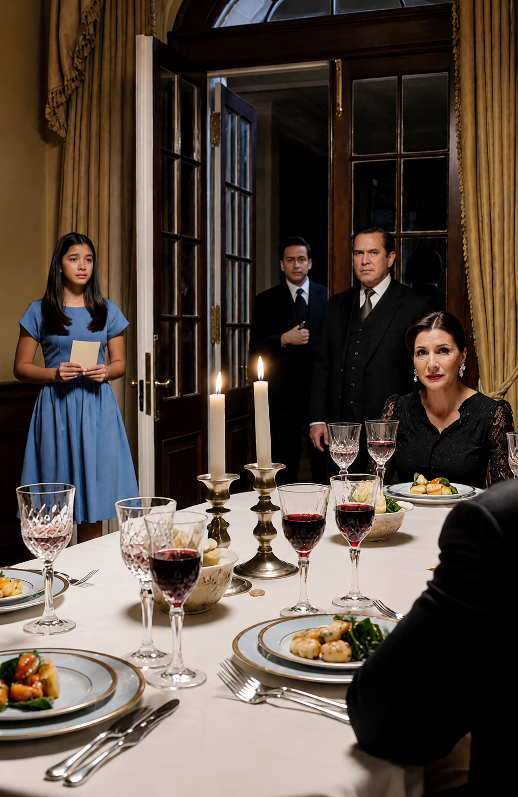 The Millionaire’s Daughter Interrupted Dinner Then Revealed the Secret He Buried for 20 Years