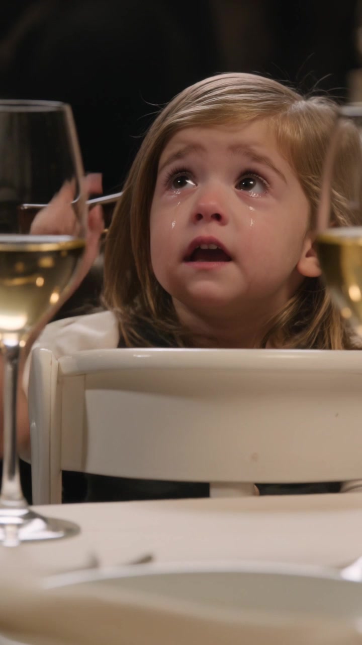 The Little Girl Pointed at the Waitress… Then Her Billionaire Father Froze
