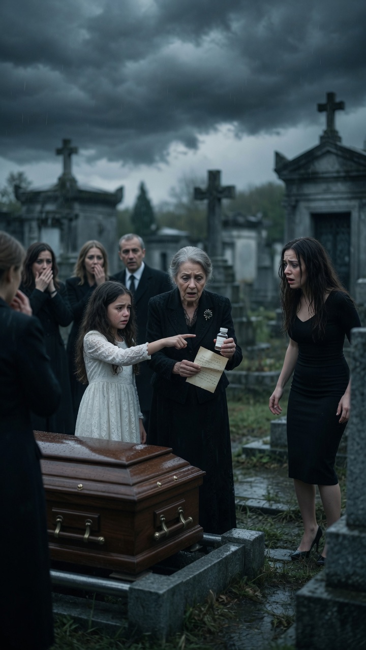 Part 2 - The Girl Stopped the Funeral and the Hidden Note Revealed the Accomplice