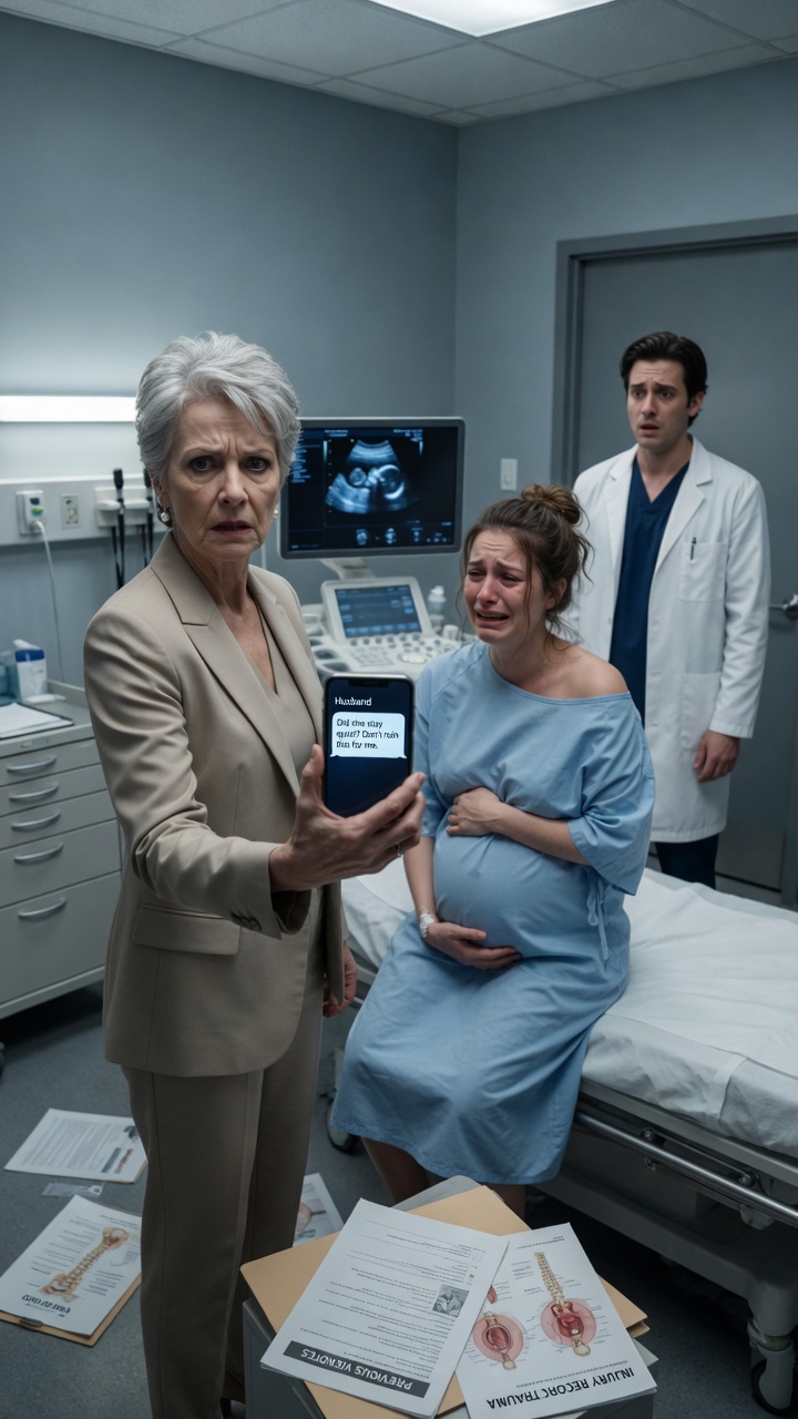 PART 2 : She Went for an Ultrasound… But Her Husband’s Message Exposed the Doctor