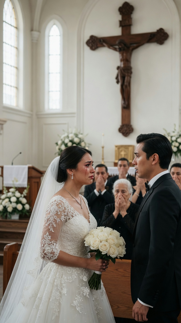 Full Story : The Bride Was Humiliated at the Altar… But One Phrase Left the Groom Frozen