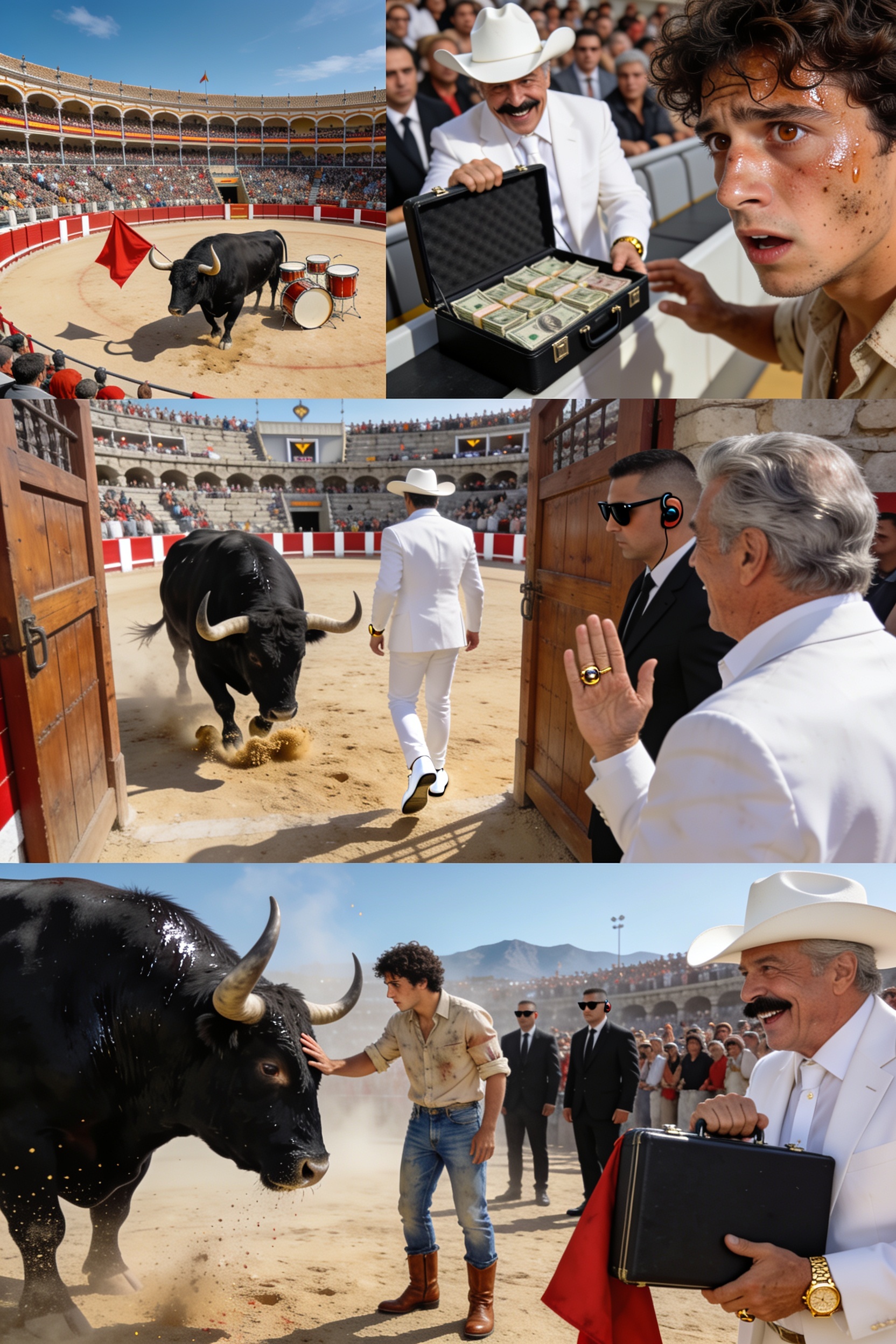 Historia completa :  Todos Esperaban Que el Toro Lo Atacara… Hasta Que el Joven Dijo Su Antiguo Nombre
