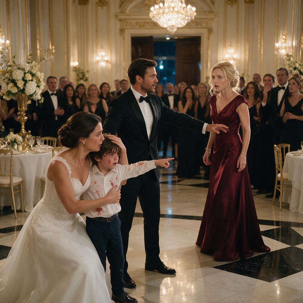 Historia completa :“Mamá” Mateo Entró Aterrorizado en la Boda y Cambió la Celebración Para Siempre